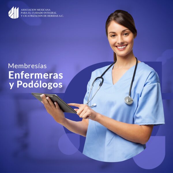 Membresía Enfermeras y Podólogos (1a. vez)