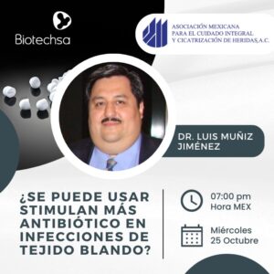 ¿Se Puede Usar STIMULAN más Antibiótico en Infecciones de Tejido Blando?