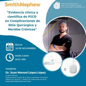 Evidencia clínica y científica de PICO en complicaciones de sitio quirúrgico y en heridas crónicas