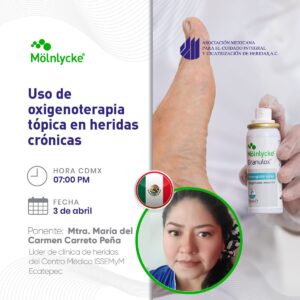 Uso de oxigenoterapia tópica en heridas crónicas