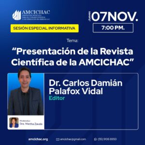 Presentación de la revista científica de la AMCICHAC